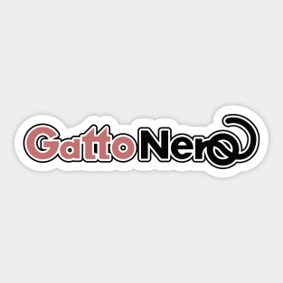 Neo The World Ends With You – Gatto Nero Sticker